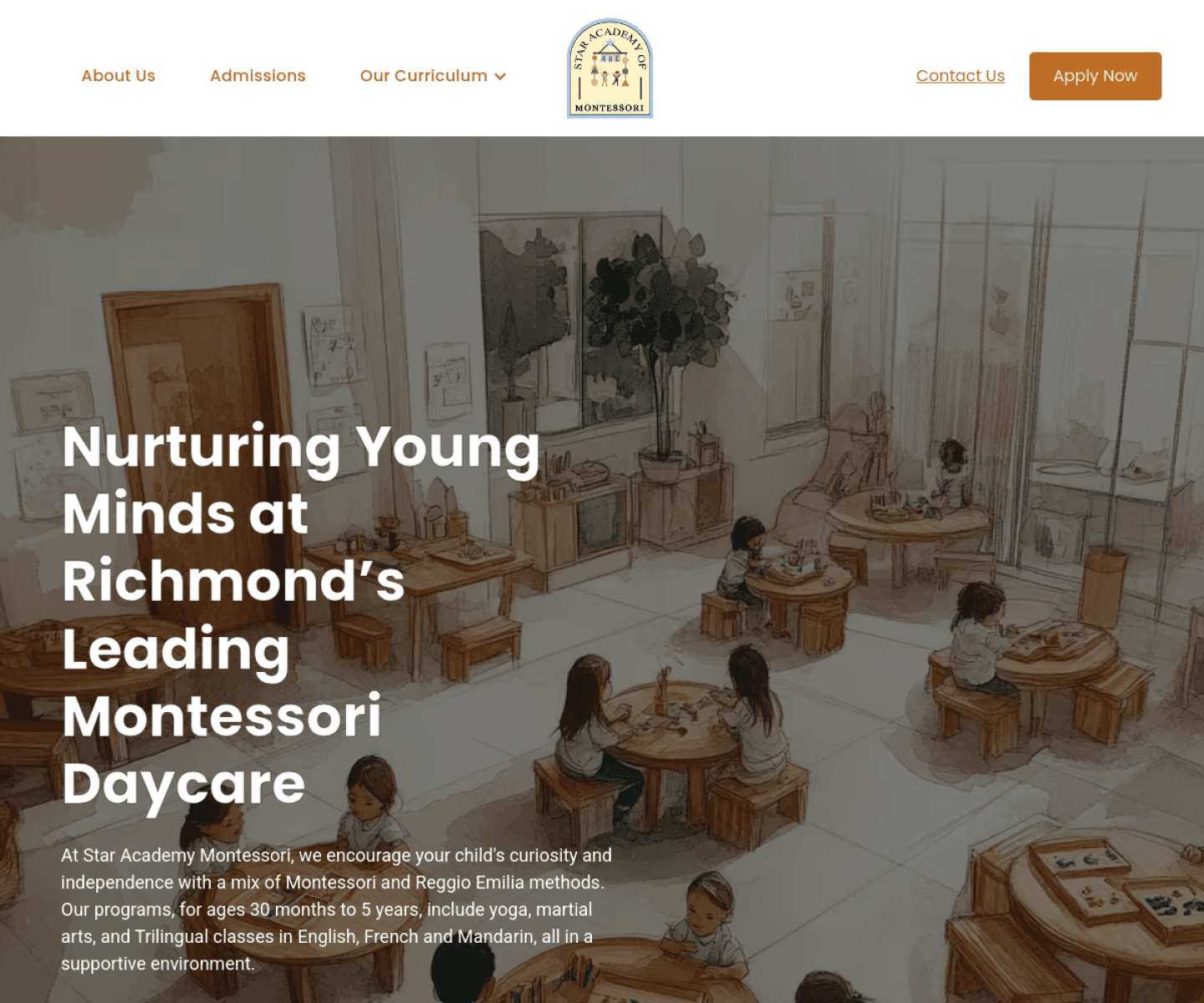 Star Academy Montessori: Launching a New Richmond Daycare's Entire Online Presence